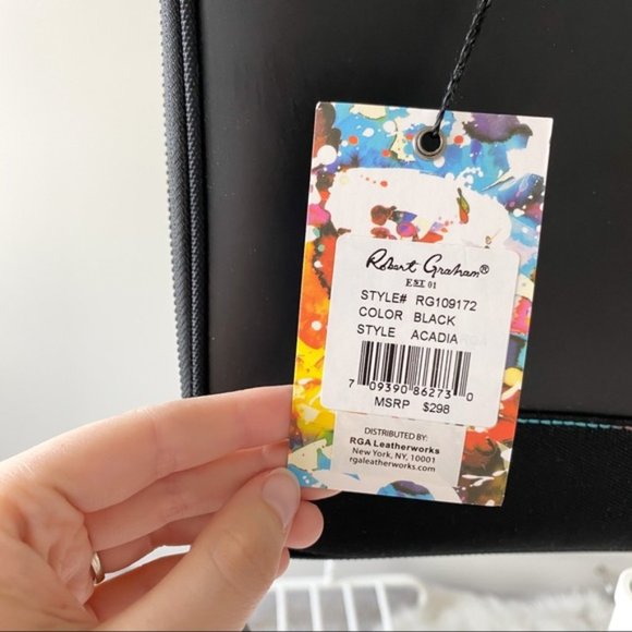 ❤️SOLD❤️Robert Graham Acadia Briefcase Laptop Bag - Picture 5 of 8